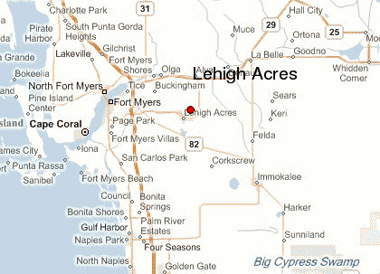 Lehigh Acres Homes Map View