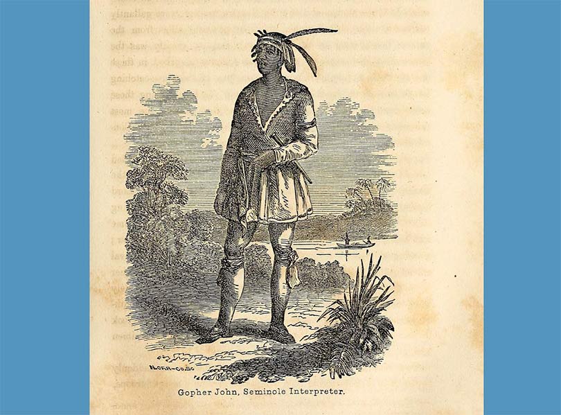 Gopher John Seminole Indian Guide