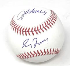 Atlanta Brave Souvenir Autographed Baseball