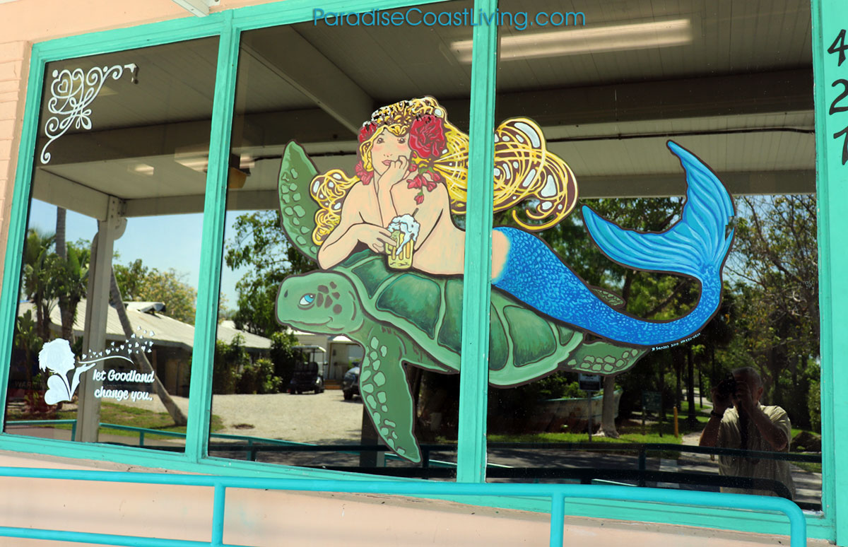 Goodland Florida US Post Office Window