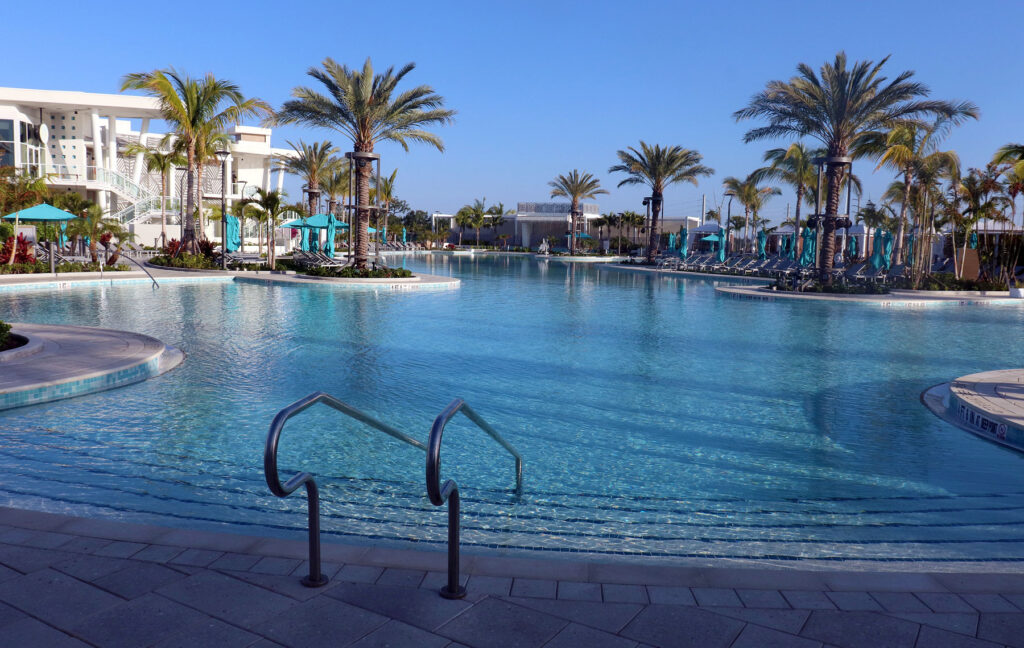 Reflections Pool and Spa at Sunseeker Resort Charlotte Harbor Paradise Coast Florida