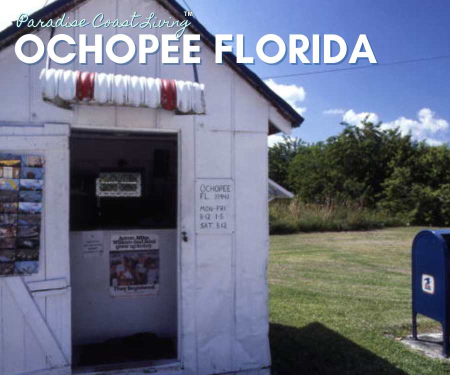 US Post Office Ochopee Florida Everglades Paradise Coast Living US Historic Site